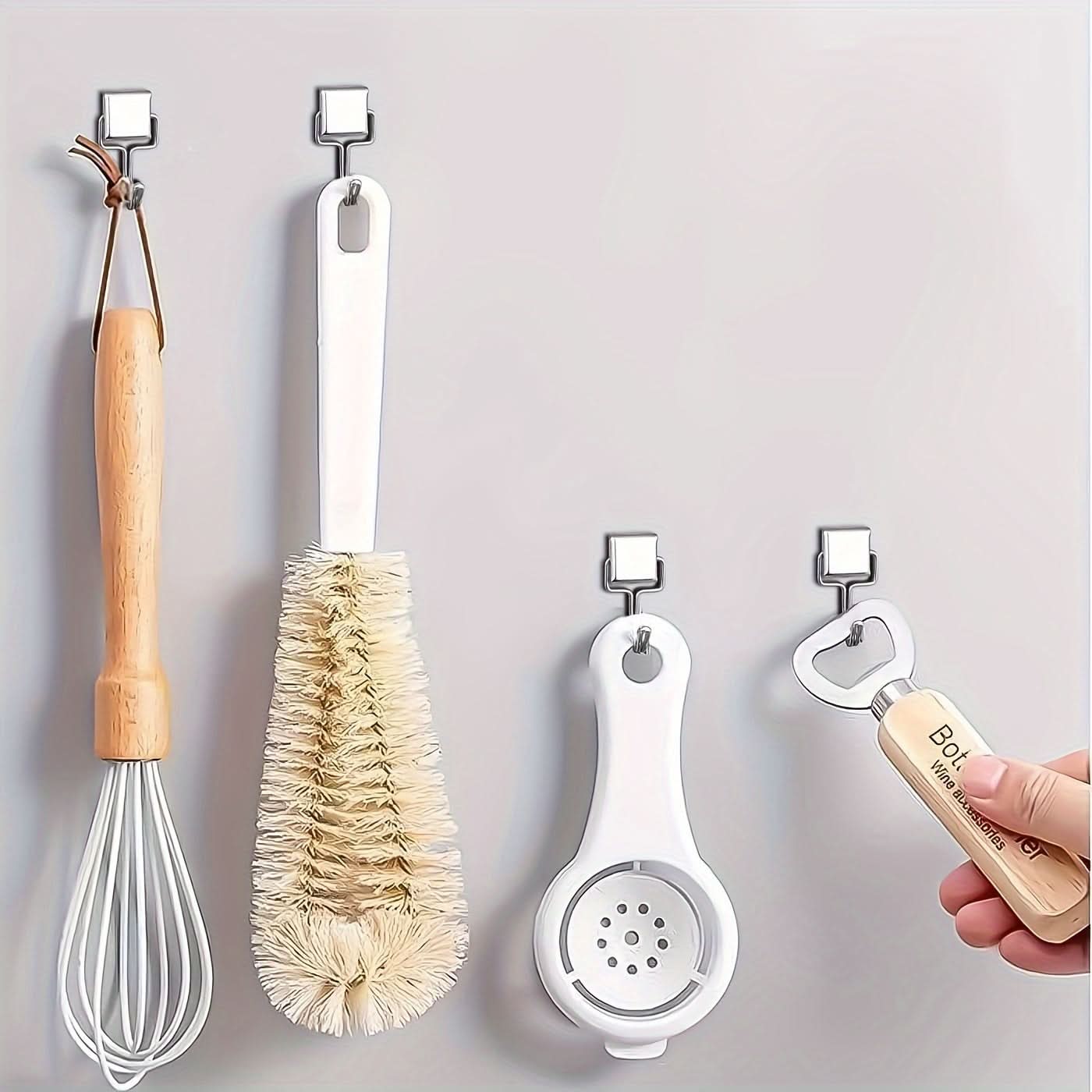 Heavy-Duty 14lbs Magnetic Hook-Rust-Resistant Wall Mount