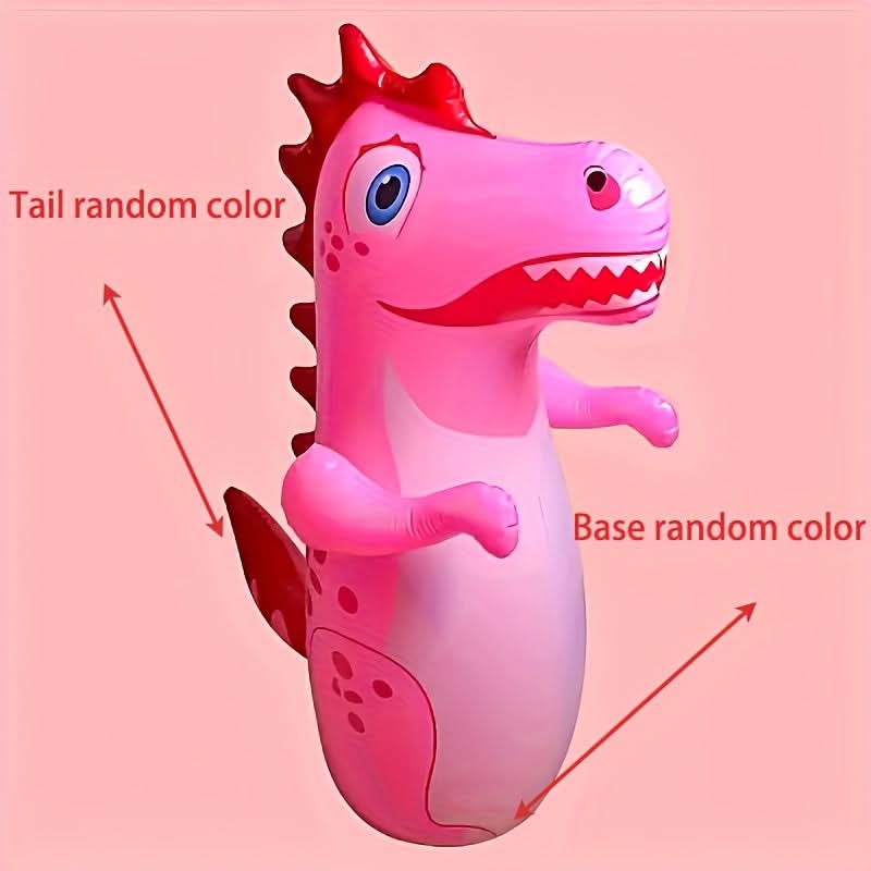 Durable PVC Dinosaur Inflatable Punching Bag for Kids – Outdoor Exercise & Fun Toy