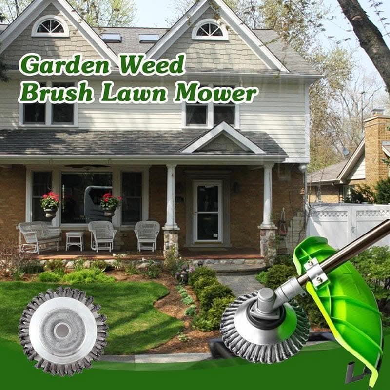 Multi-Purpose Steel Wire Trimmer Head for Efficient Lawn Care
