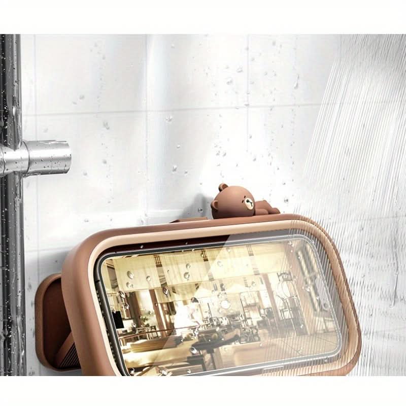 360° Rotatable Wall-Mounted Shower Phone Holder
