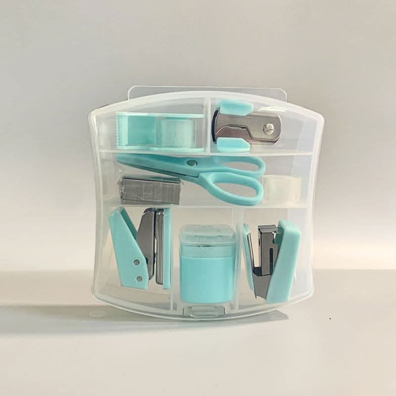 8-Piece Mini Office Supplies Set for Desk