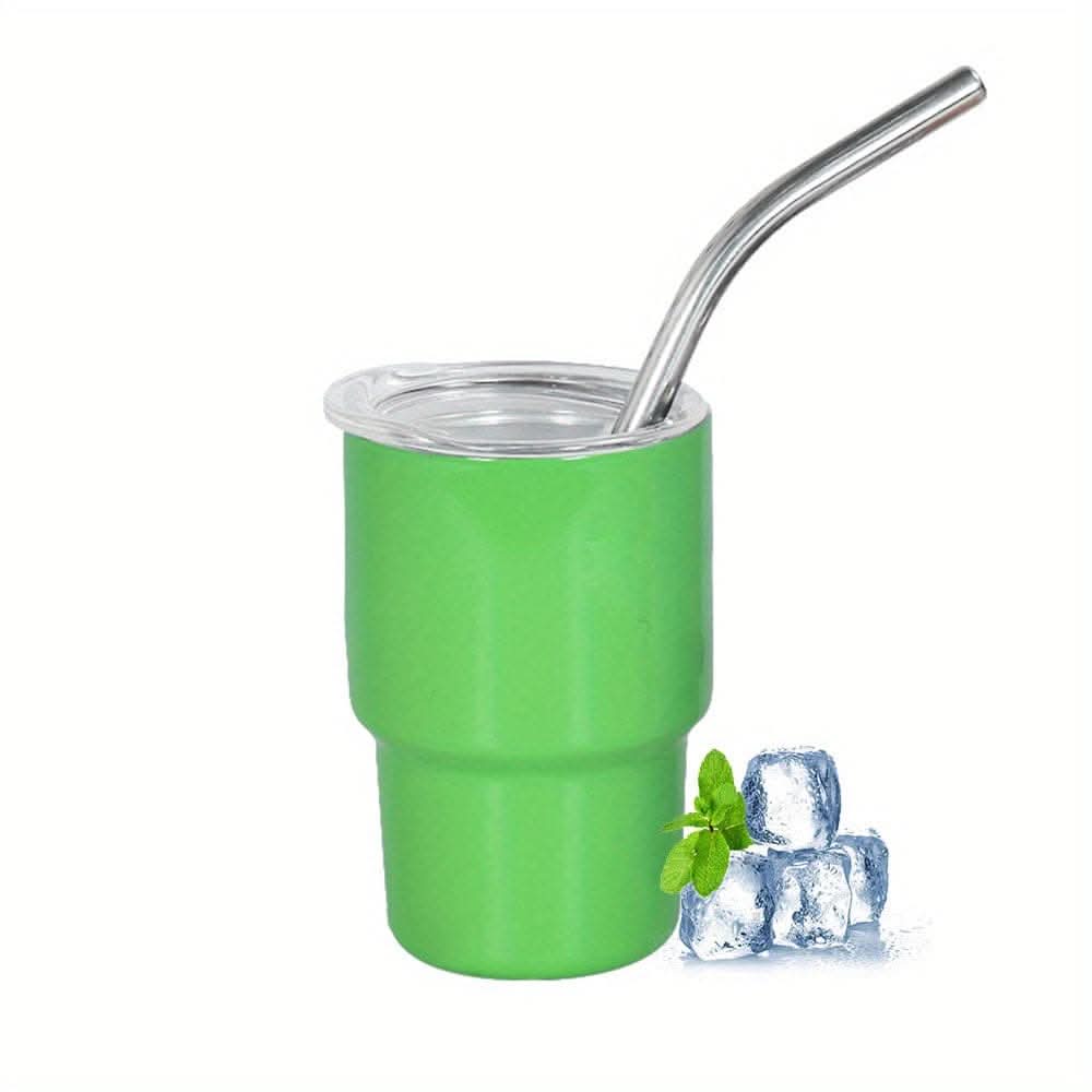 3oz Insulated Stainless Steel Shot Glass with Lid