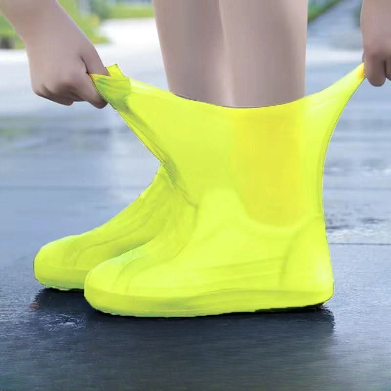 Waterproof Reusable Latex Rain Boot Covers – 3 Pairs