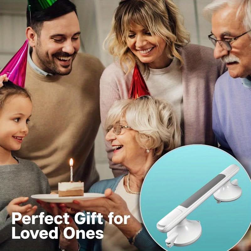12-Inch Suction Grab Bars for Bathrooms