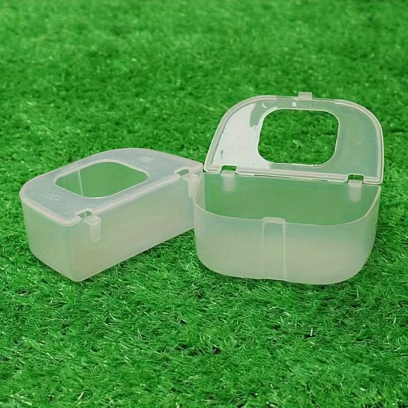 Durable Anti-Scatter Bird Feeder Box – Cage Feeder for Pigeons, Parrots & Small Birds