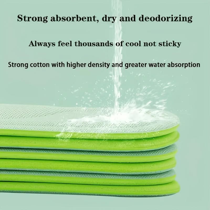 Breathable Sports Insoles – Sweat-Absorbing, Non-Slip Cushioning