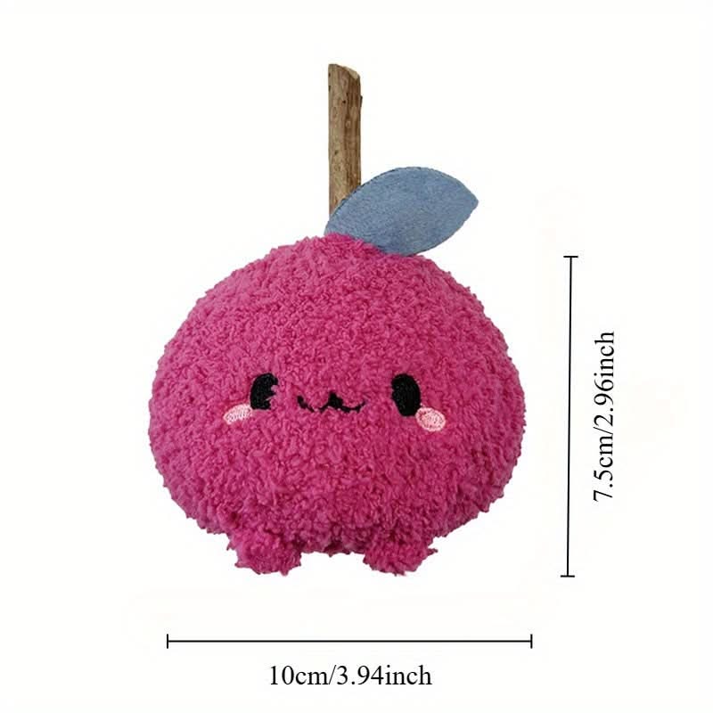Natural Sisal Cat Teething Toys – Fruit-Shape
