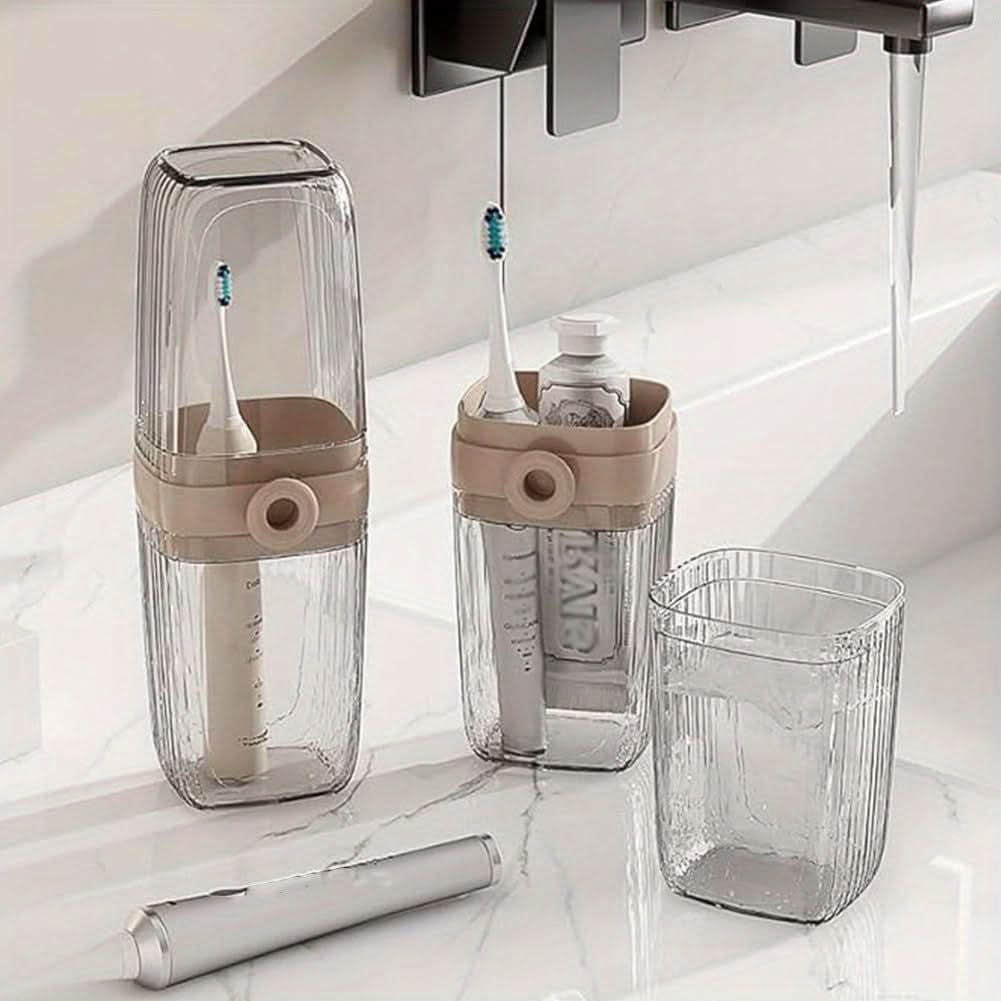 2-Pack Leak-Proof Travel Soap Dishes & Cases