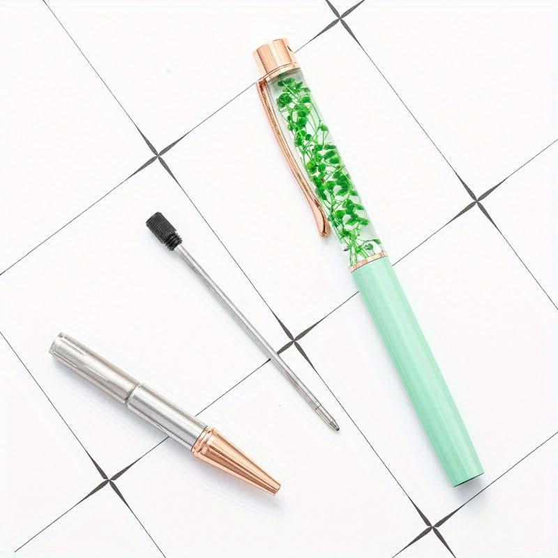 5-Pack DIY Flower Pens with Twist Cap – Medium Point
