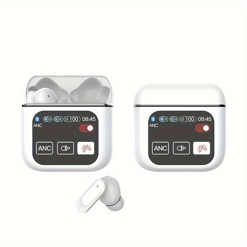 Intelligent Touch Noise Cancelling Headphones, with ANC+ECN Noise Reduction