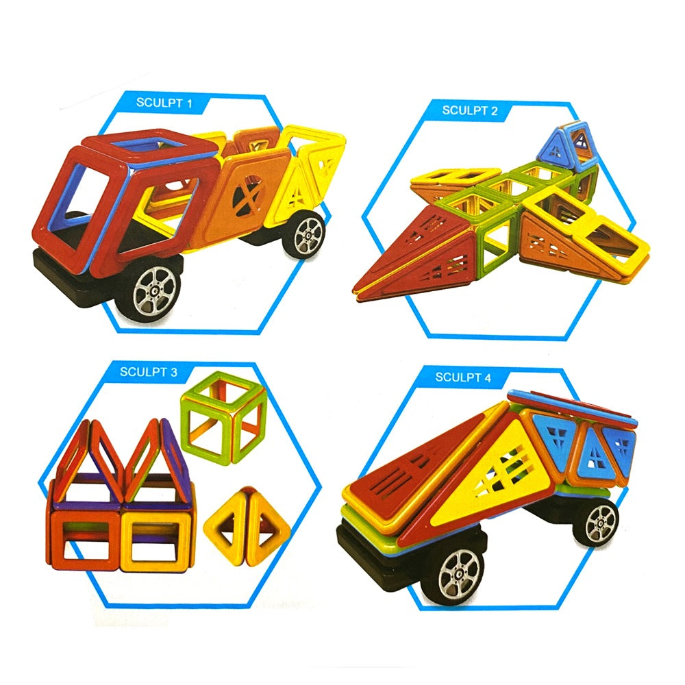 Magnetic Building Blocks 69Pcs