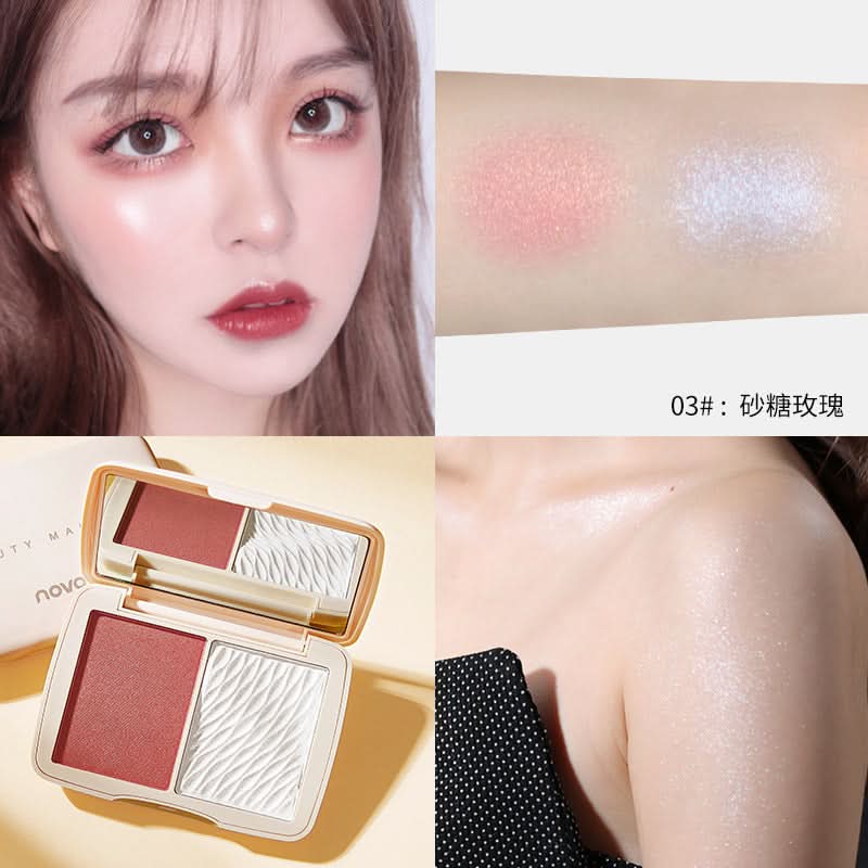 3-in-1 Contour, Blush & Highlighter Palette