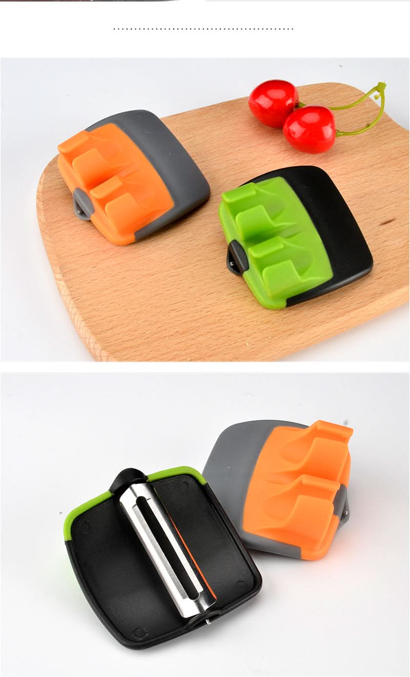 Stainless Steel Finger Peeler – Creative Fruit & Vegetable Peeling Knife
