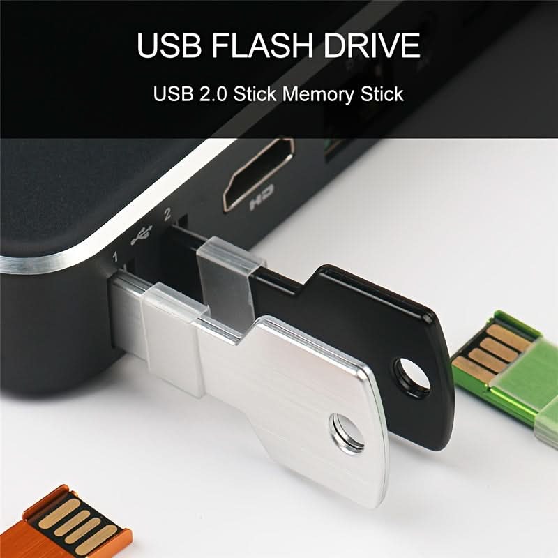 64GB Key USB Flash Drive, High-Speed Storage