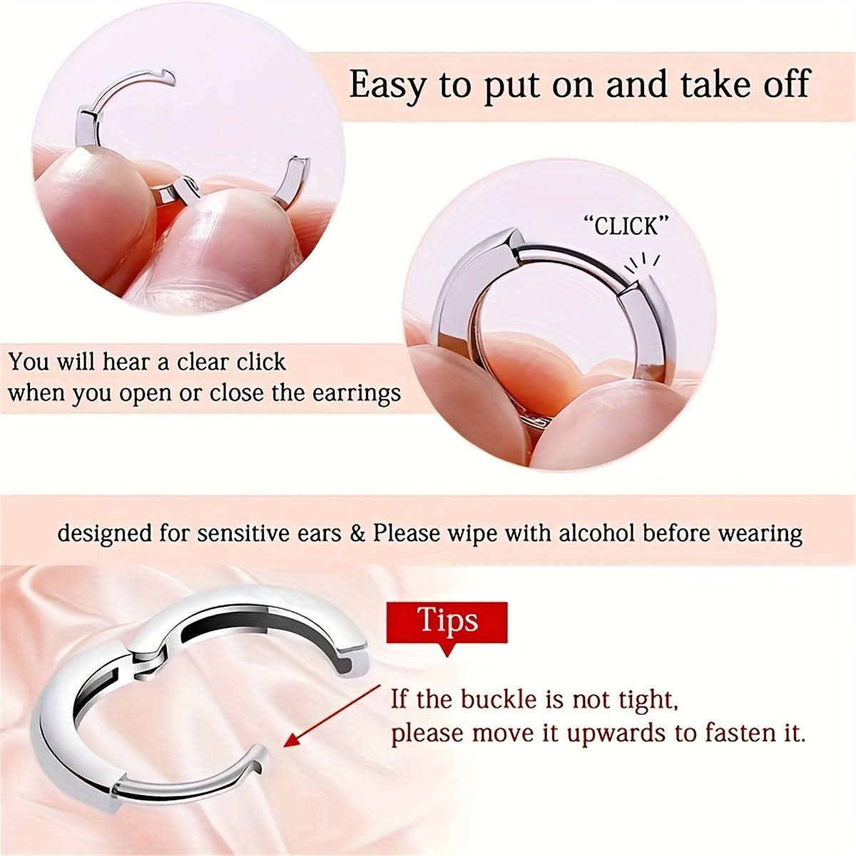 Gold Long Dangle Infinity Earrings for Women