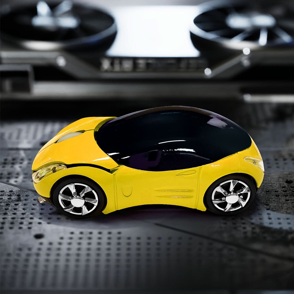 Mini Portable Wireless Ferrari Mouse for Laptop and Desktop – 2.4G USB