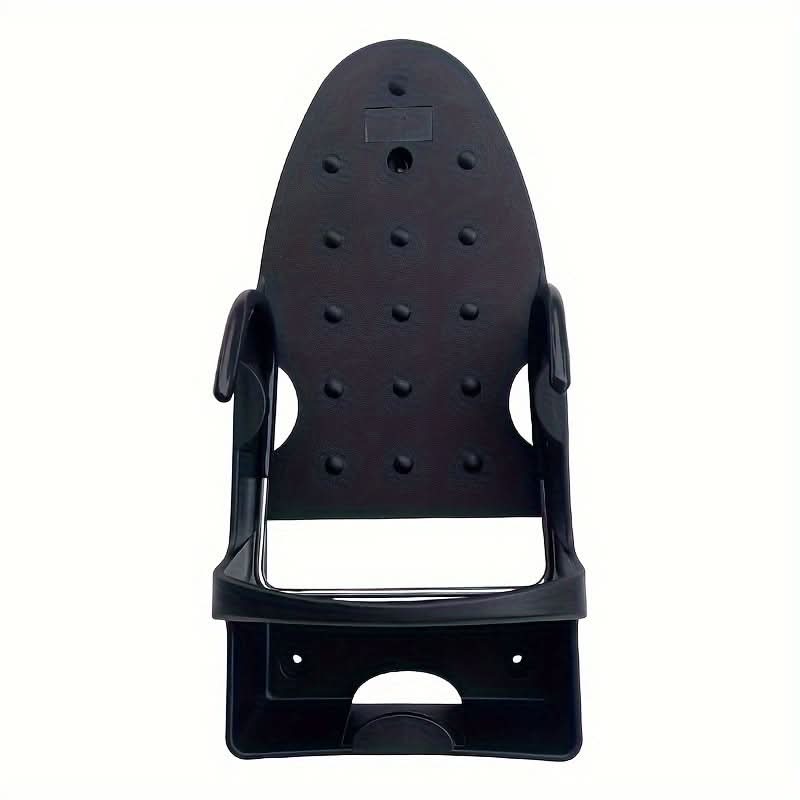Wall-Mounted Steam Iron & Hair Dryer Rack