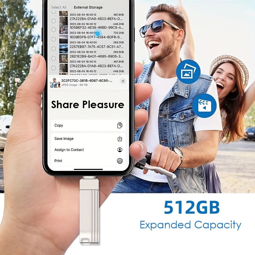 512GB USB 3.0 Flash Drive with Type-C Port