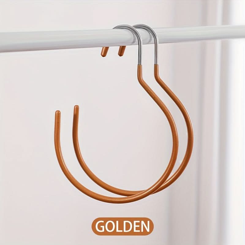 2-Pack Rubber-Coated C-Hook Hangers