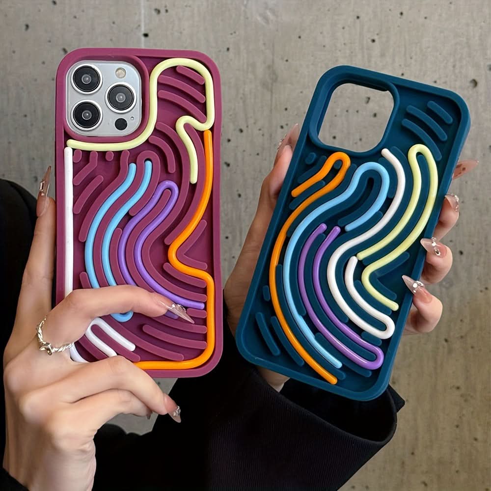 Detachable Puzzle Silicone iPhone Case