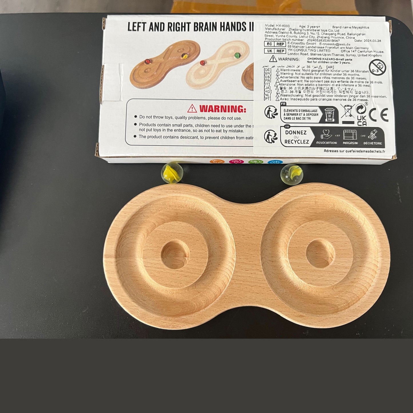 Wooden Brain Development Balance Board Game for Kids