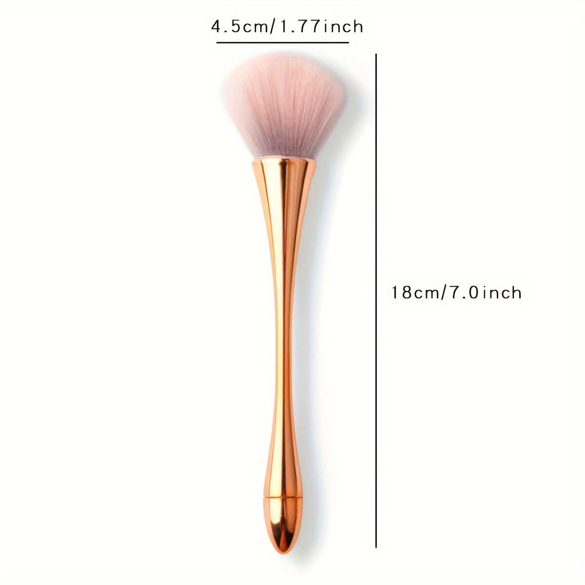 2PC Fantasy Color Nail Cleaning & Makeup Brushes