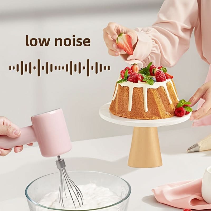 Wireless USB Rechargeable Handheld Egg Beater