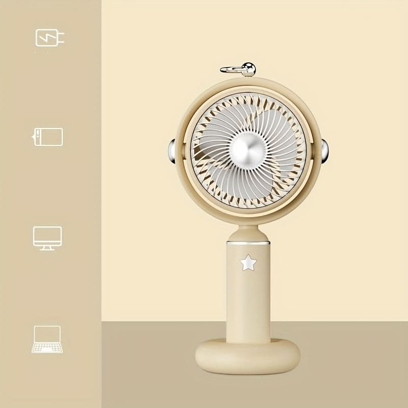 Chic USB Rechargeable Mini Handheld Fan
