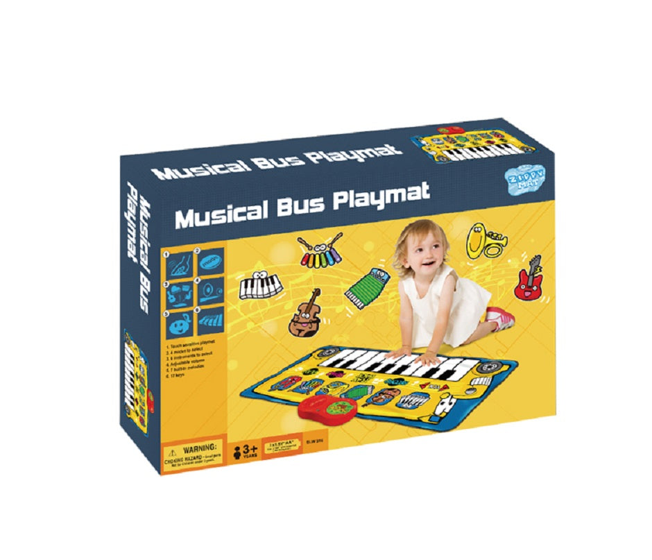 Musical Bus Playmat