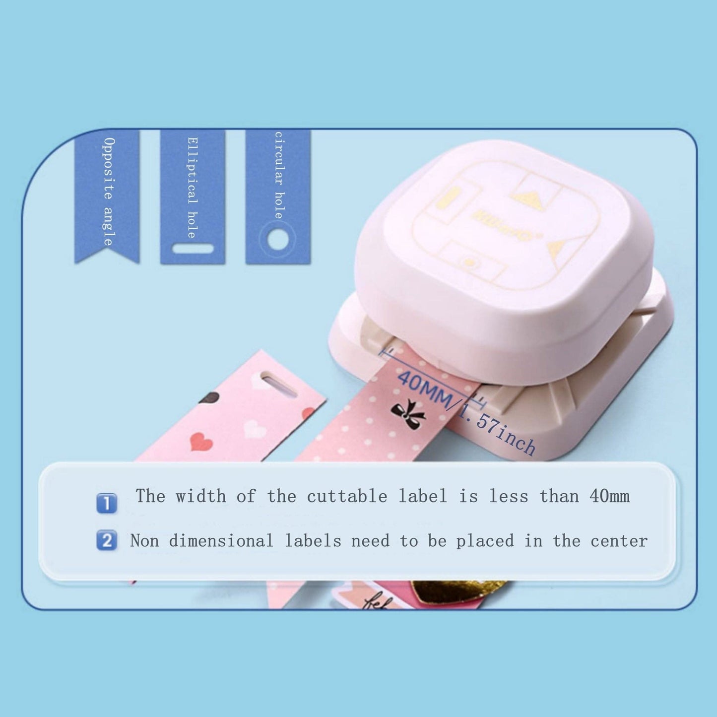 4-in-1 Multifunctional Paper Punch Tool