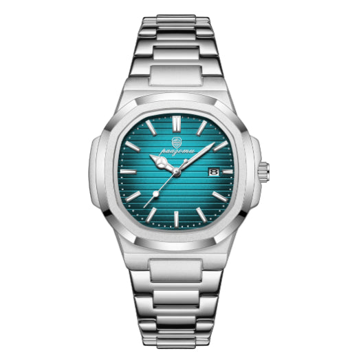 Poedagar 613 Luxury Stainless Steel Quartz Watch for Men