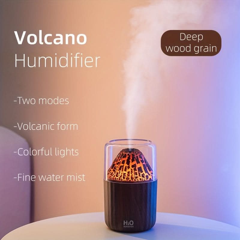 USB Silent Nightlight Humidifier with Aromatherapy – Portable for Home & Travel
