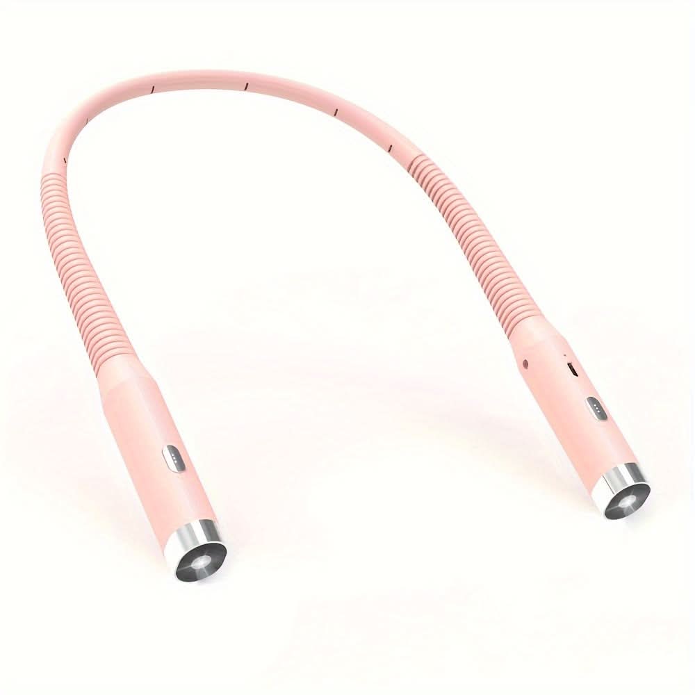 Rechargeable LED Neck Reading Light – Hands-Free, Dimmable