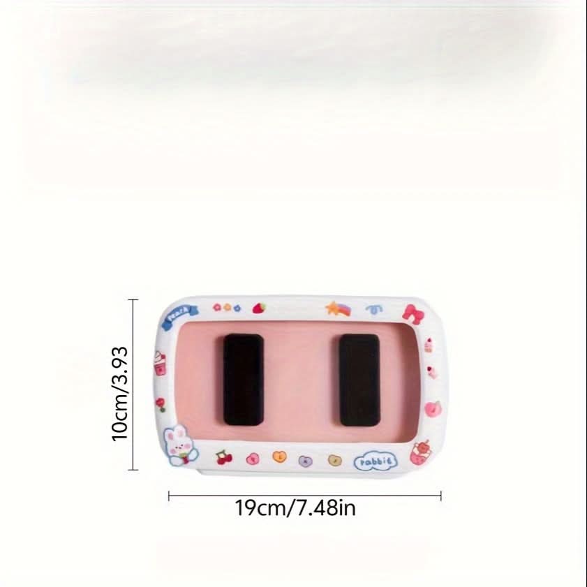 Cite Pink Waterproof Wall-Mounted Phone Holder for Bathroom