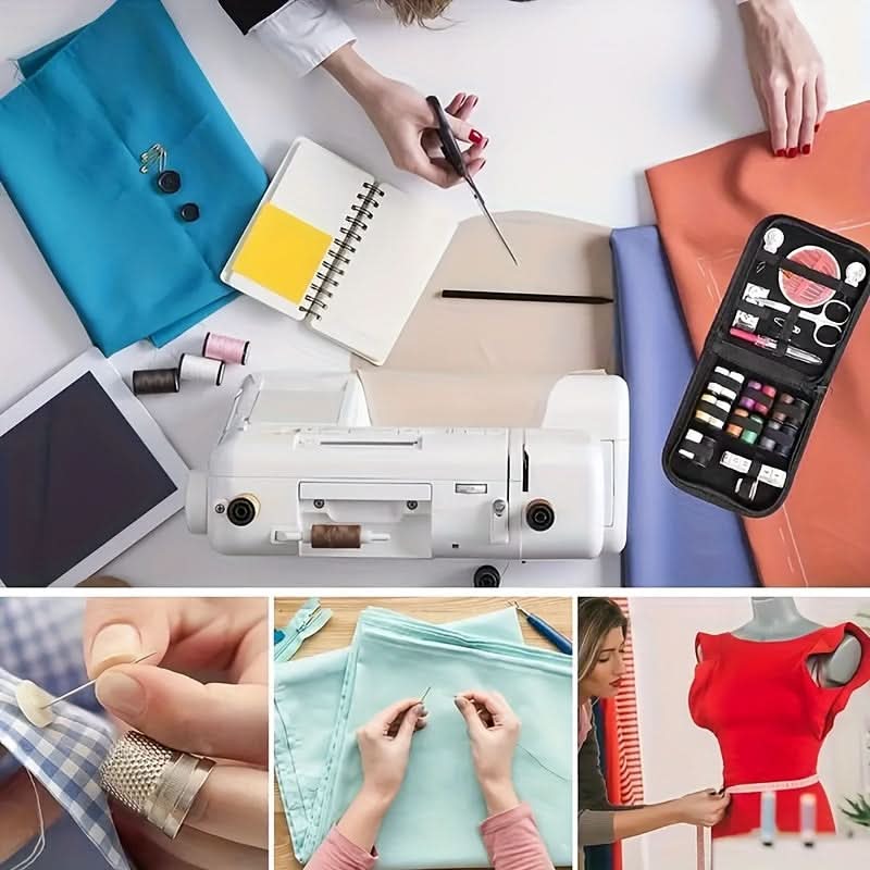 Compact Sewing Kit with Repair Accessories