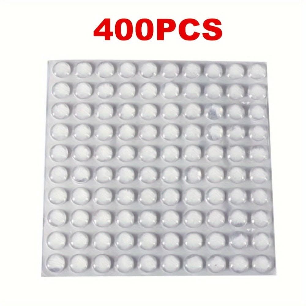 Self-Adhesive Clear Rubber Feet – Noise Dampening Buffer Pads