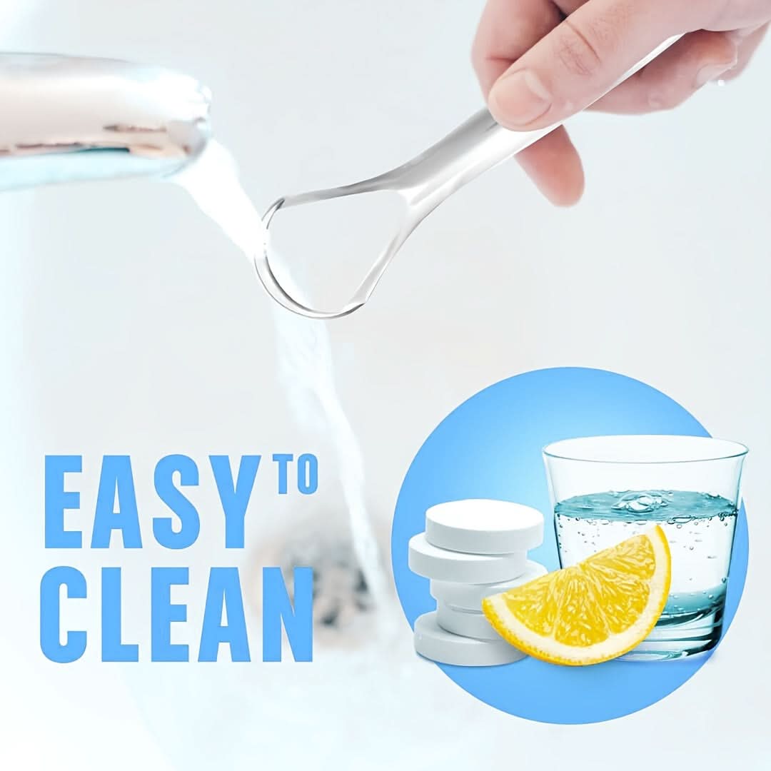 2-Pack Stainless Steel Tongue Scraper – Oral Care