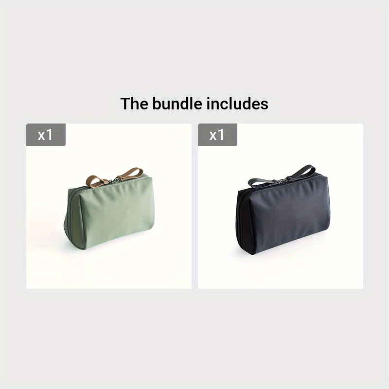 Multi-Functional Travel Makeup Bag - Durable Zipper Pouch for Cosmetics
