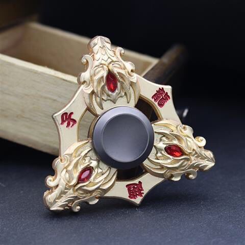 King of Glory Metal Fidget Spinner – Hero Series Finger Toy for Kids & Adults