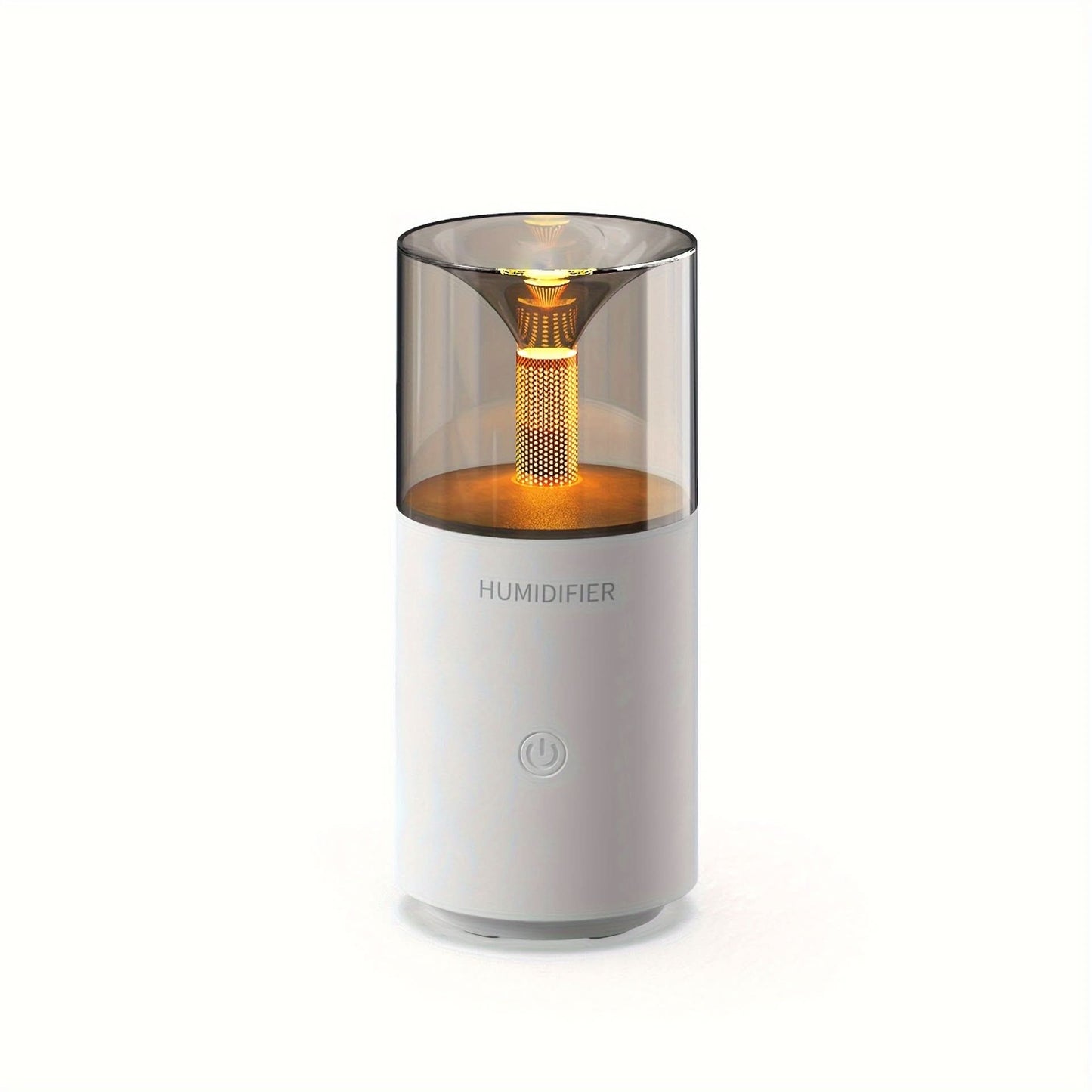 Vintage USB Candlelight Humidifier & Diffuser – Compact for Home & Office