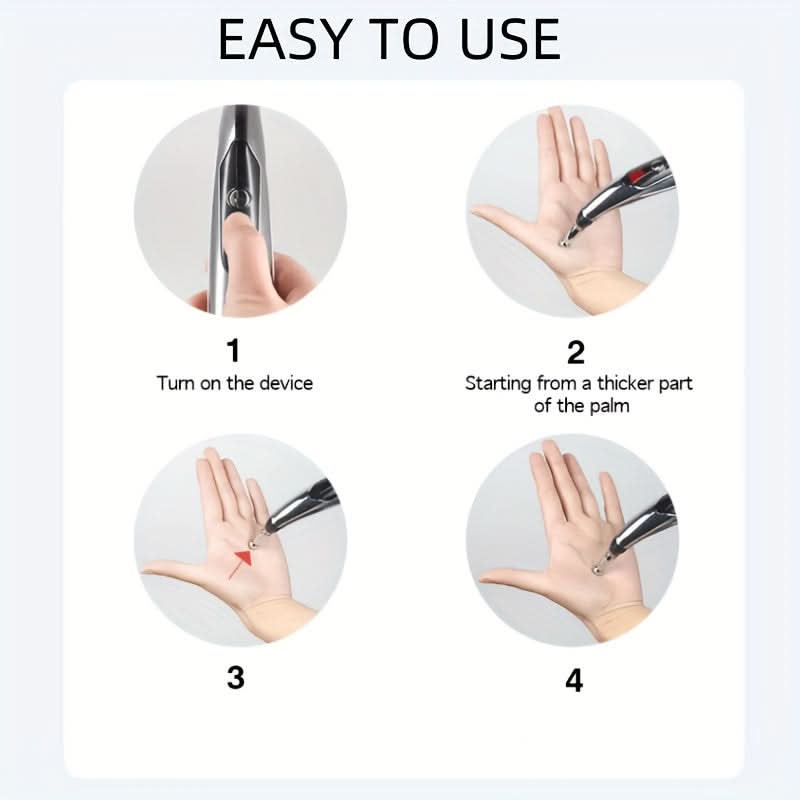 5-in-1 Acupuncture Massage Pen – Electronic Pain Relief Therapy