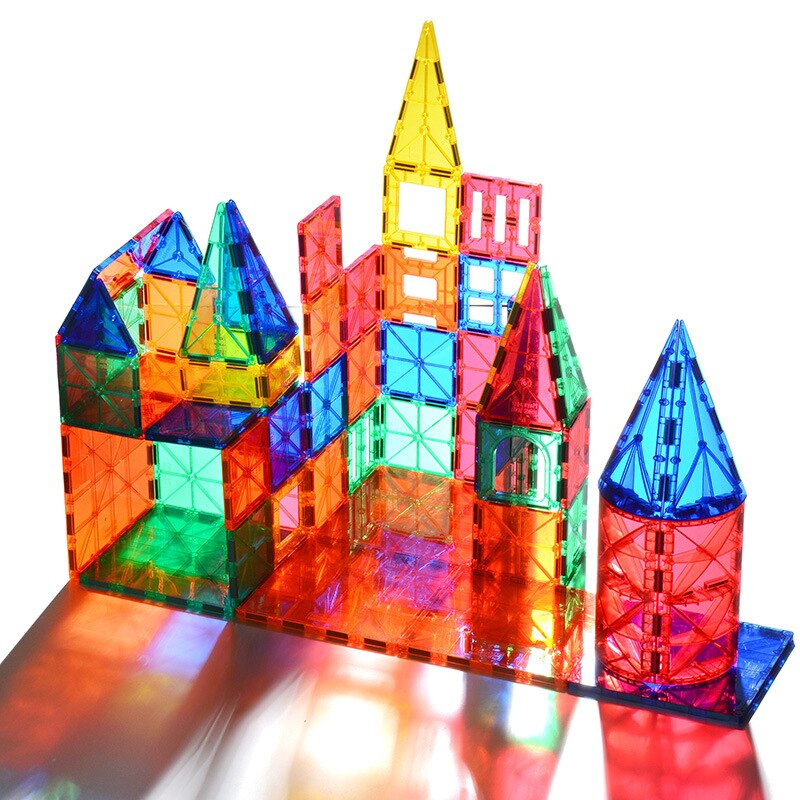 Magnetic Diy Building Block Set 145Pcs