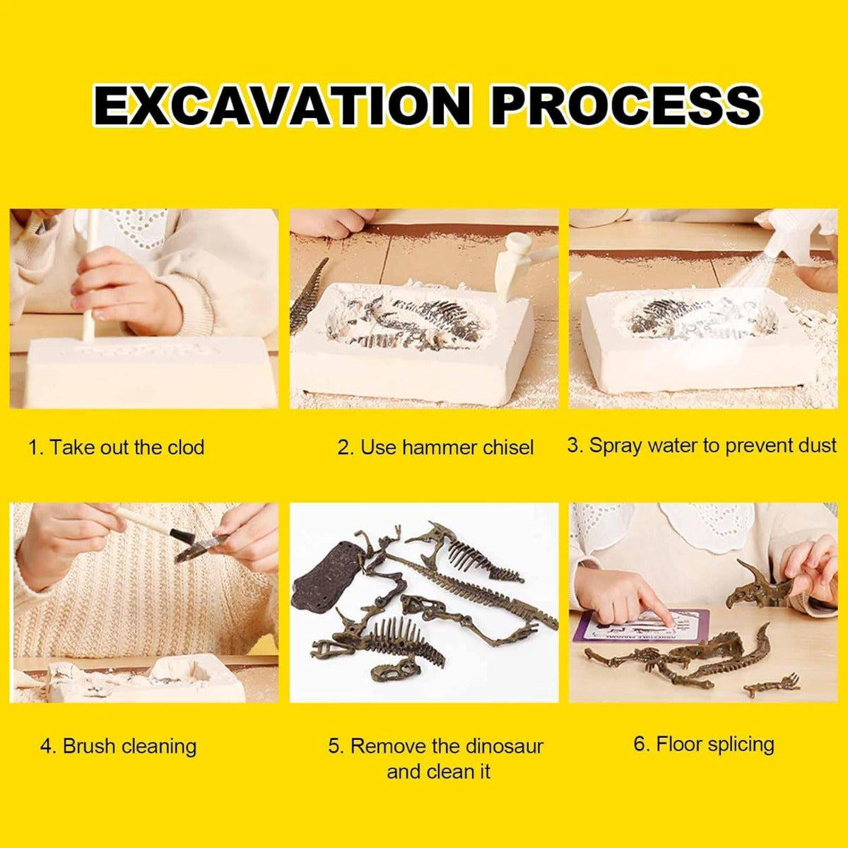 Dinosaur Dig Excavation Kit Stegosaurus