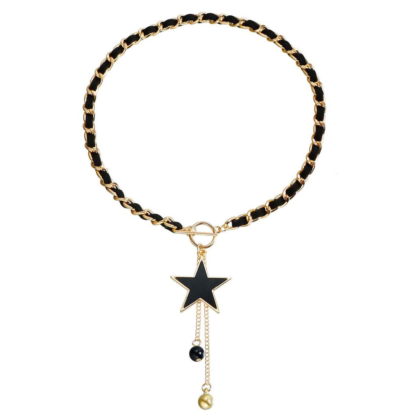 Velvet Heart Pendant Necklace for Women – Layered Clavicle Chain Jewelry