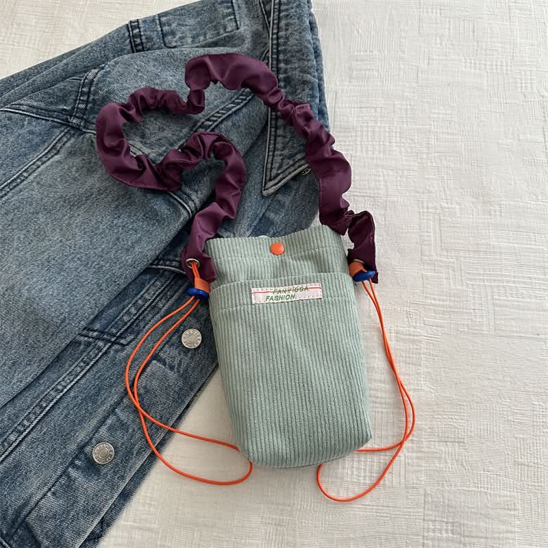 Trendy Mini Pleated Shoulder Bag – Korean Fashion Crossbody