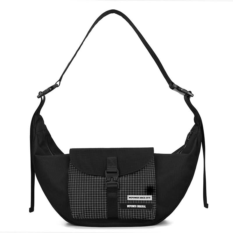 Unisex Dumpling Crossbody Bag - Waterproof Messenger Bag