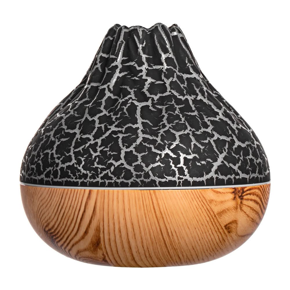 USB Volcano Flame Humidifier – Large Mist, Silent Ultrasonic