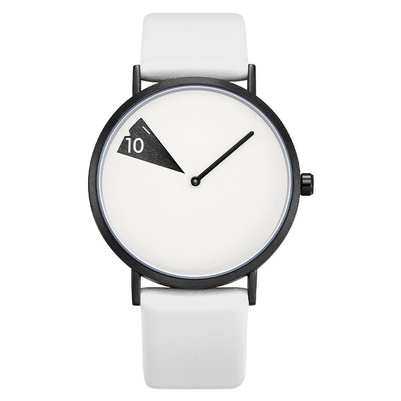 SK Women’s Quartz Watch – Fashion Waterproof Casual Leather Strap Wristwatch