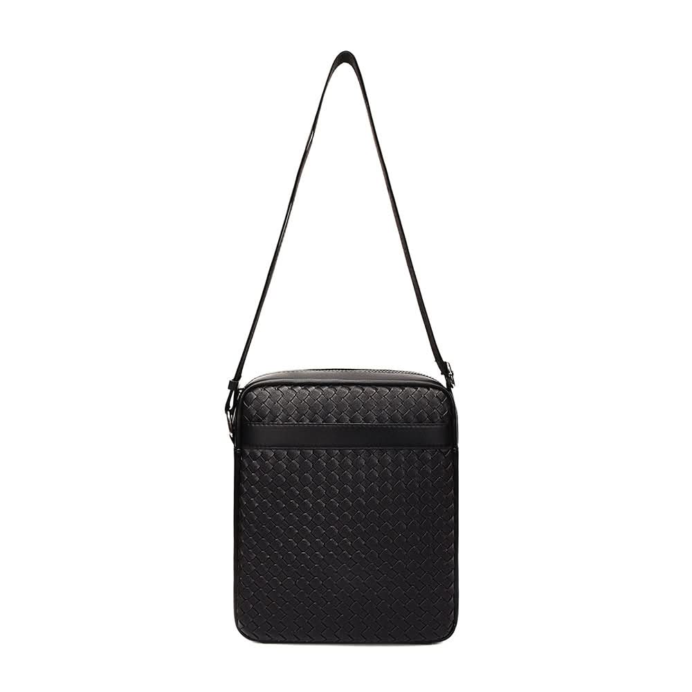 Men’s PU Leather Chest Bag – Business Travel Crossbody Shoulder Bag