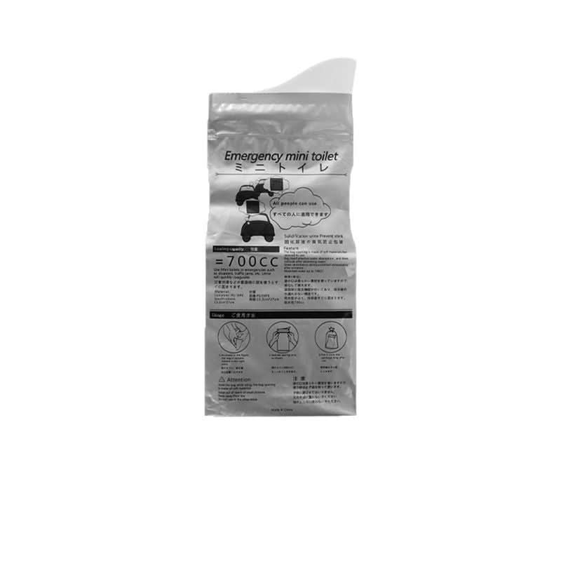 Travel Disposable Urine Bags – 700ml Leak-Proof Emergency Toilet (Pack of 5)
